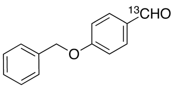 4-Benzyloxy-7-<sup>13</sup>C benzaldehyde