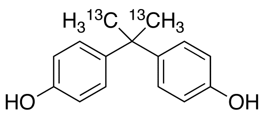 Bisphenol A-<sup>13</sup>C<sub>2</sub>