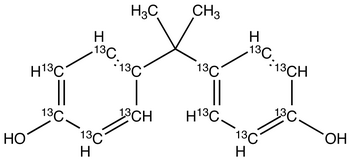 Bisphenol A-<sup>13</sup>C<sub>12</sub>