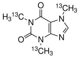Caffeine-trimethyl-<sup>13</sup>C<sub>3</sub>