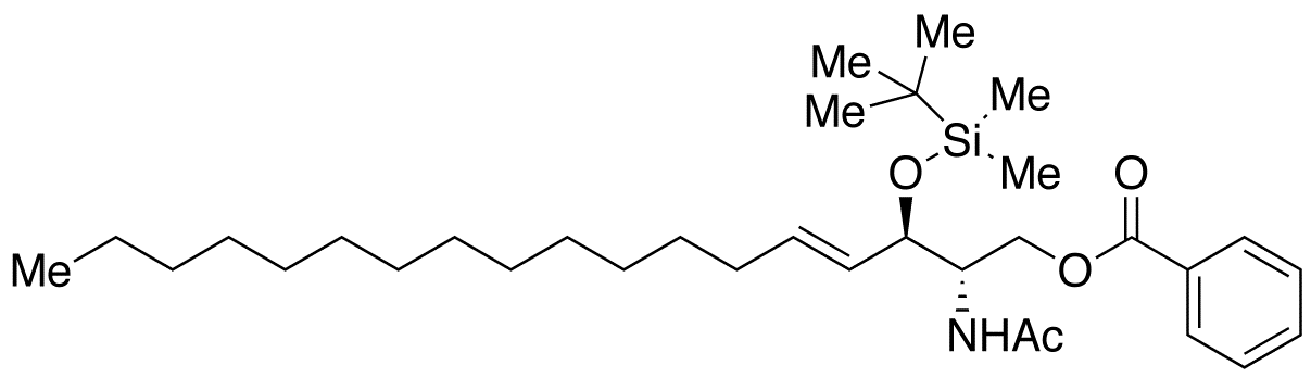 2-O-tert-Butyldimethylsilyl-1-O-benzoyl C<sub>2</sub> Ceramide