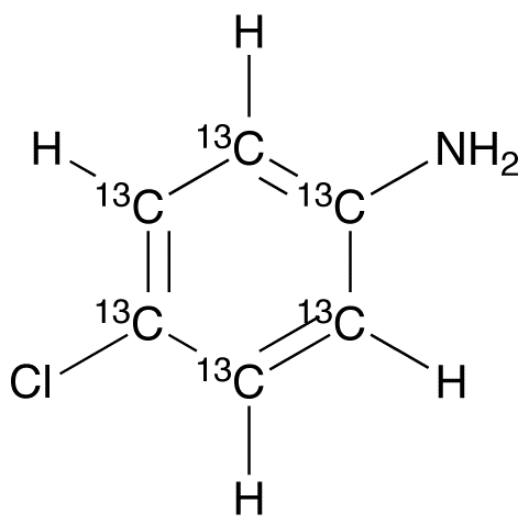 4-Chlorophenylamine-<sup>13</sup>C<sub>6</sub>