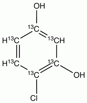 4-Chloro Resorcinol-<sup>13</sup>C<sub>6</sub>