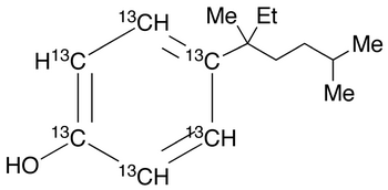 4-(3’,6’-Dimethyl-3’-heptyl)phenol-<sup>13</sup>C<sub>6</sub>