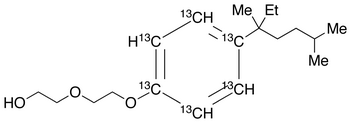 4-(3’,6’-Dimethyl-3’-heptyl)phenol diethoxylate-<sup>13</sup>C<sub>6</sub>