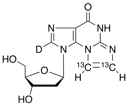N2,3-Etheno-2’-deoxy Guanosine-<sup>13</sup>C<sub>2</sub>,d Major