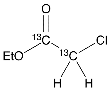Ethyl Chloroacetate-<sup>13</sup>C<sub>2</sub>