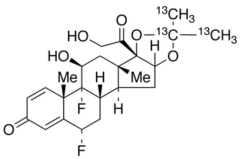 Fluocinolone Acetonide-<sup>13</sup>C<sub>3</sub>