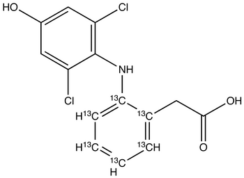 4’-Hydroxy Diclofenac-<sup>13</sup>C<sub>6</sub>