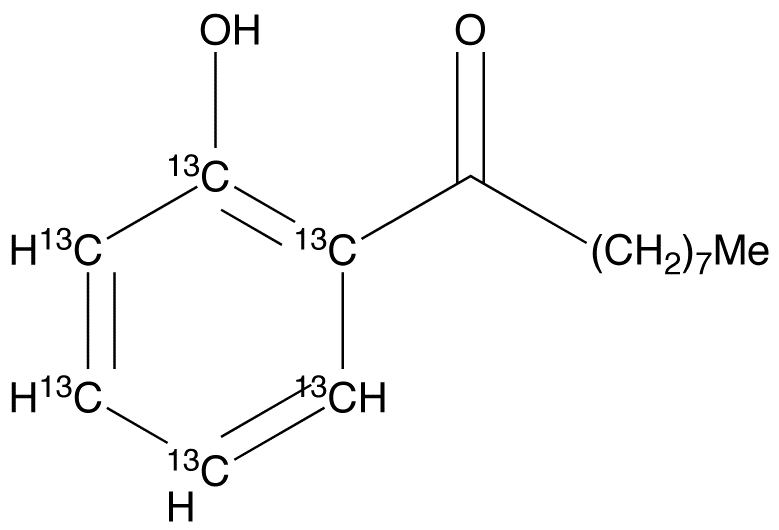 2’-Hydroxynonanophenone-<sup>13</sup>C<sub>6</sub>