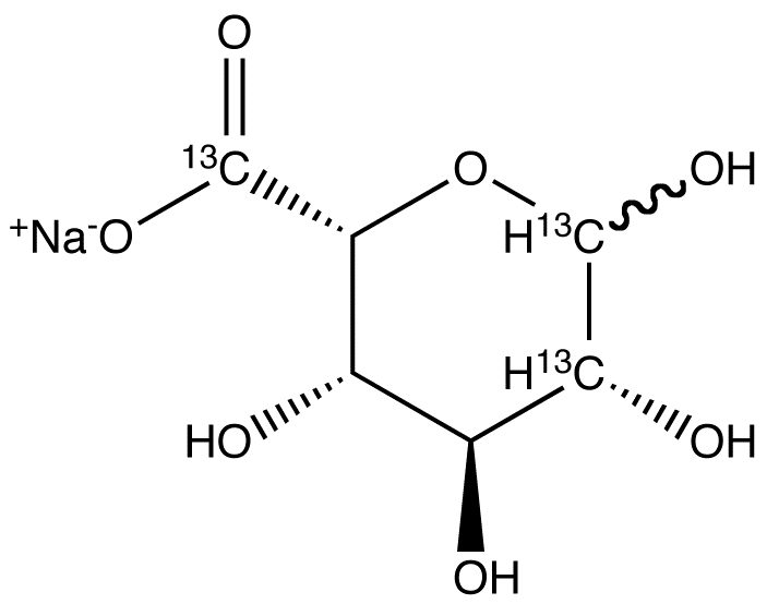 L-Iduronic Acid-<sup>13</sup>C<sub>3</sub> Sodium Salt