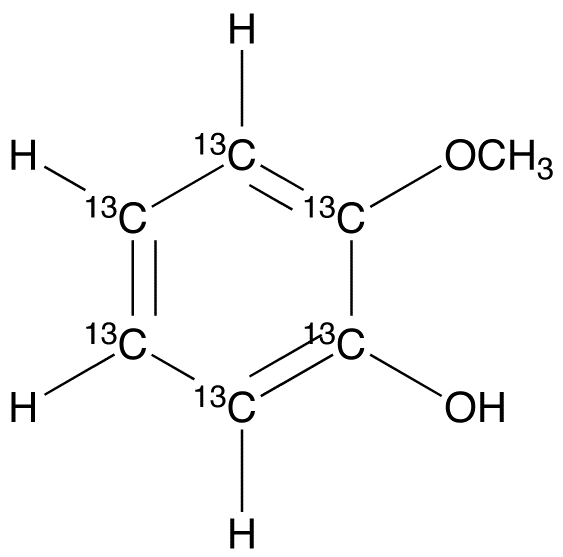 2-Methoxyphenol-<sup>13</sup>C<sub>6</sub>