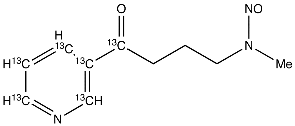4-(Methylnitrosamino)-1-(3-pyridyl)-1-butanone-<sup>13</sup>C<sub>6</sub>