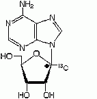 Adenosine-1’-<sup>13</sup>C