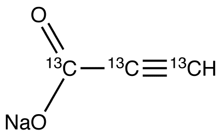 Propiolic Acid-<sup>13</sup>C<sub>3</sub> Sodium Salt