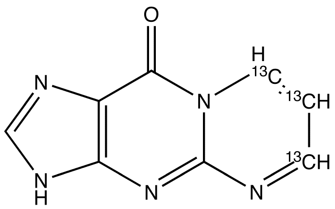 Pyrimido[1,2-α]purin-10(1H)-one-<sup>13</sup>C<sub>3</sub>