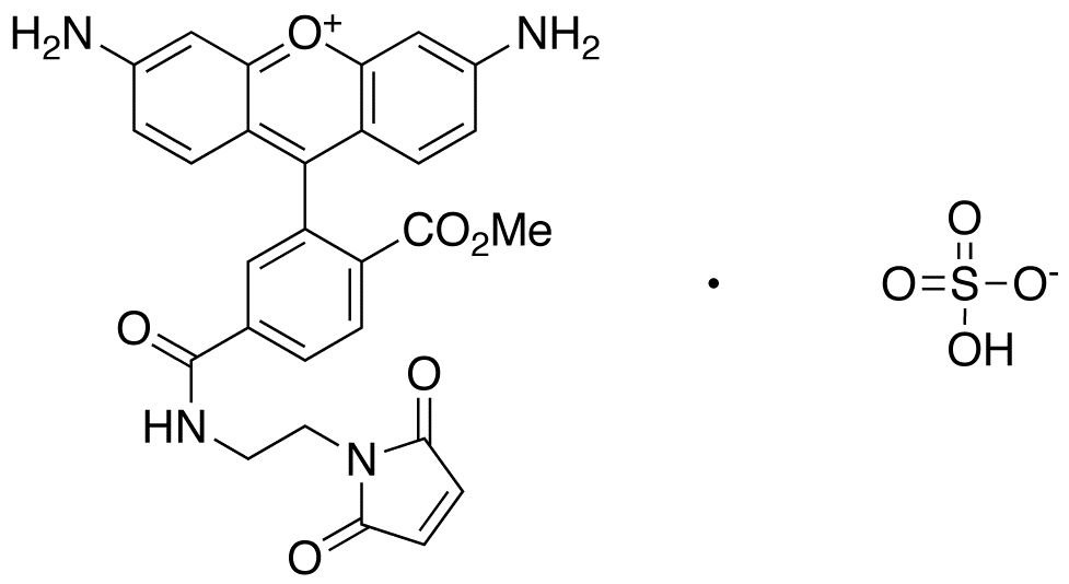 Rhodamine-123 6-C<sub>2</sub>-Maleimide Sulfate Salt