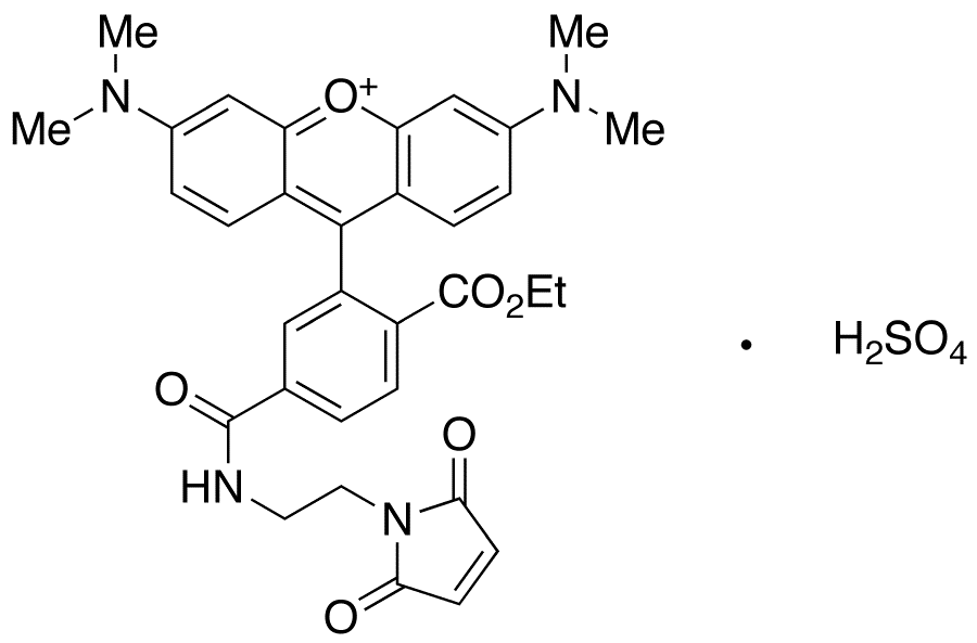Tetramethyl Rhodamine-6-C<sub>2</sub>-maleimide Ethyl Ester Sulfate Salt