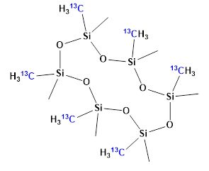 Dodecamethylcyclohexasiloxane, [methyl-<sup>13</sup>C<sub>6</sub>]