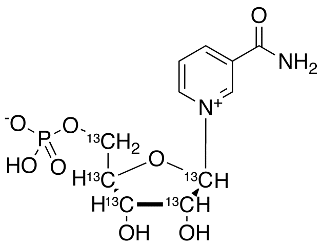 β-Nicotinamide mononucleotide-<sup>13</sup>C<sub>5</sub>