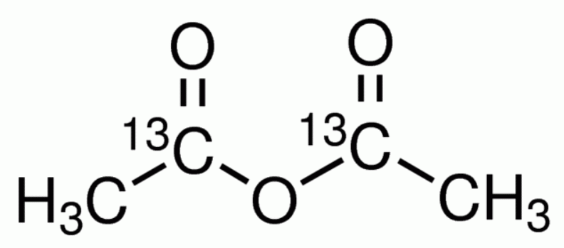 Acetic anhydride-1,1â€²-<sup>13</sup>C<sub>2</sub>