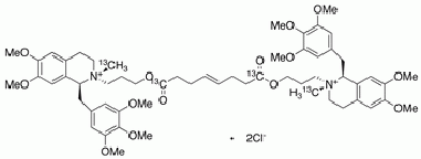rac Mivacurium Chloride-<sup>13</sup>C<sub>4</sub>