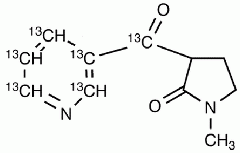 1-Methyl-3-(3’-pyridylcarbonyl-1,2’,3’,4’,5’,6’-<sup>13</sup>C<sub>6</sub>-pyrrolidinone
