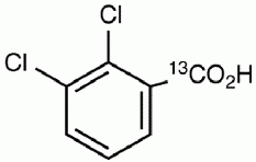 2,3-Dichlorobenzoic-7-<sup>13</sup>C Acid