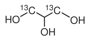 Glycerol-1,3-<sup>13</sup>C<sub>2</sub>