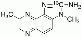 2-Amino-3,8-dimethylimidazo[4,5-f]quinoxaline-2-<sup>13</sup>C