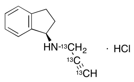 Rasagiline-<sup>13</sup>C<sub>3</sub> hydrochloride