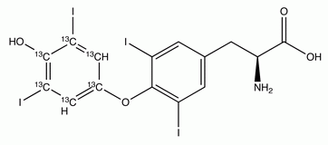 L-Thyroxine-<sup>13</sup>C<sub>6</sub>