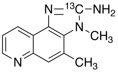 2-Amino-3,4-dimethyl-3H-imidazo[4,5-f]quinoline-2-<sup>13</sup>C