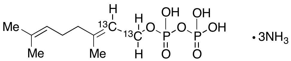 Geranyl pyrophosphate-<sup>13</sup>C<sub>2</sub> triammonium salt