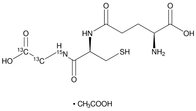 Glutathione-(glycine-<sup>13</sup>C<sub>2</sub>,<sup>15</sup>N) acetate salt