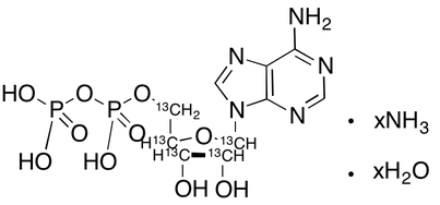 Adenosine 5’-diphosphate-<sup>13</sup>C<sub>5</sub> ammonium salt hydrate