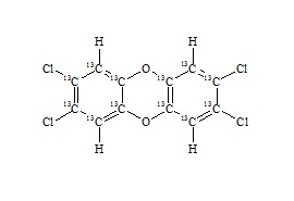 2,3,7,8-Tetrachlorodibenzo-p-dioxin-<sup>13</sup>C<sub>12</sub>