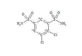 Dichlorphenamide-<sup>13</sup>C<sub>6</sub>