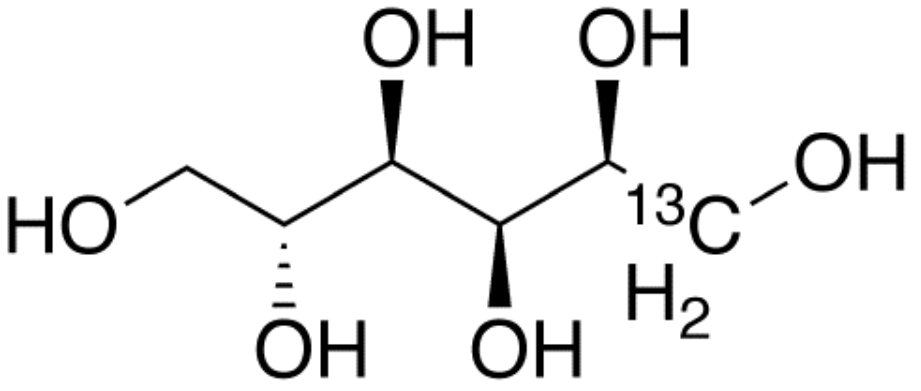 D-Glucitol-1-<sup>13</sup>C