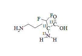 Eflornithine-<sup>15</sup>N-<sup>13</sup>C<sub>2</sub>