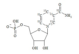 β-Nicotinamide mononucleotide-<sup>13</sup>C<sub>6</sub>