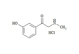 Phenylephrine Impurity C HCl (1-(3-Hydroxyphenyl)-2-(methylamino) ethanone HCl)