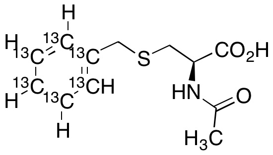 N-Acetyl-S-(methylphenyl-<sup>13</sup>C<sub>6</sub>)-L-cysteine