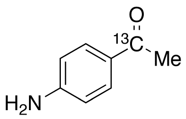 4-Aminoacetophenone-<sup>13</sup>C