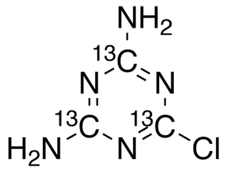 Desethyl-desisopropyl Atrazine-<sup>13</sup>C<sub>3</sub>