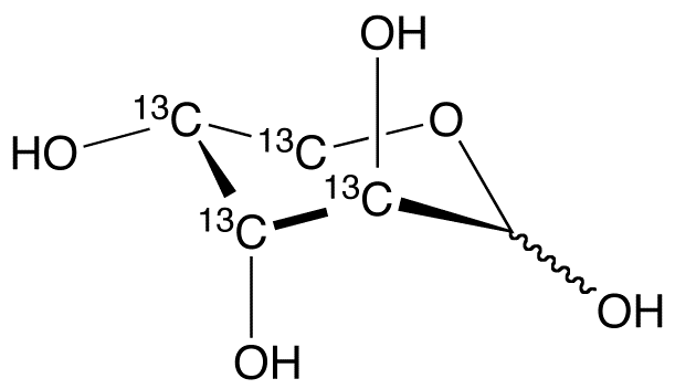 D-Arabinose-2,3,4,5-13C<sub>4</sub>