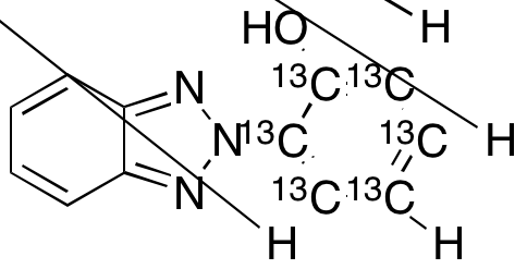 2-Benzotriazolyl-phenol-13C<sub>6</sub>