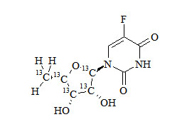 Doxifluridine-13C<sub>5</sub>