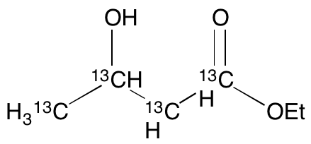 Ethyl 3-Hydroxybutyrate-13C<sub>4</sub>