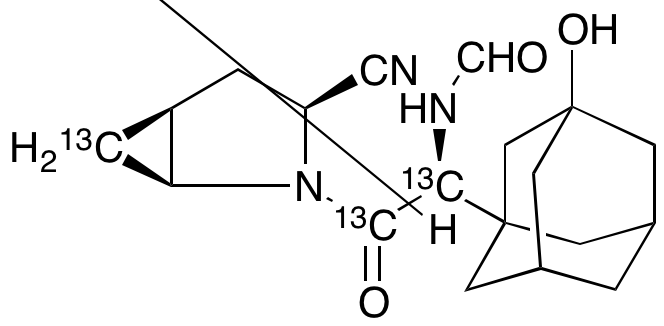 N-Formyl Saxagliptin-13C<sub>3</sub>